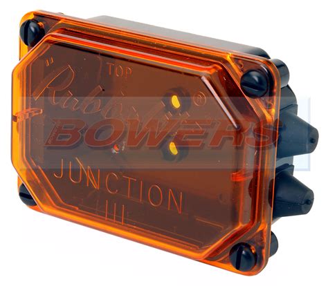 truck lite wiring junction box|rubbolite junction box.